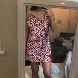 Princess Polly Pink Hearts Dress